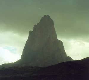 Mount Sinai, where Moses received the ten commandments.